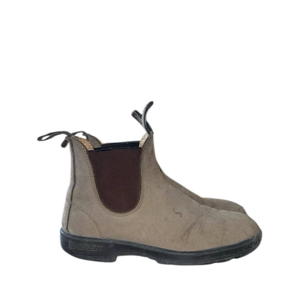 Blundstone Classic 550 Chelsea Beige Taupe‎ Pull On Booties Boots Size 7
